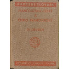 Kapesní slovníik francouzsko-český a česko-francouzský.