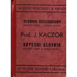 Kapesní slovník polsko - český a česko - polský