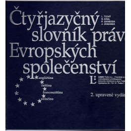 Čtyřjazyčný slovník práv Evropských společenství