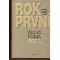 Rok první - Václav Klaus 2003