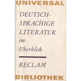 Deutsch Sprachige Literatur im Überblick