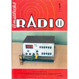 Amatérské radio 1-1987