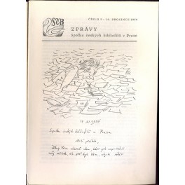 Zprávy Spolku českých bibliofilů (4 čísla 1956)